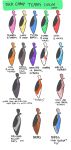  bandanna camp clothing design_sheet english_text hi_res interspecies_dick_camp kerchief list not_furry text the_xing1 uniform zero_pictured 