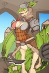  anthro breasts capcom claws de.su digital_media_(artwork) dragon female genitals hi_res looking_at_viewer monster_hunter open_mouth pussy rath_wyvern rathian scalie solo tongue tongue_out video_games wings wyvern 
