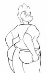  2d_animation animated anthro big_butt big_tail bottomwear bottomwear_pull breasts butt clothing clothing_pull digitalpelican dragon dressing female hi_res invalid_tag panties pants pants_pull pull rear_view sasha_(digitalpelican) scalie shirt side_boob solo standing t-shirt tight_clothing tight_fit topwear underwear wardrobe_malfunction 