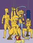  bart_simpson lisa_simpson maggie_simpson marge_simpson the_fear the_simpsons 