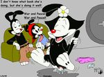  animaniacs dot_warner tagme wakko_warner yakko_warner 