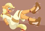  ! 2021 anthro anthrofied applejack_(mlp) bdsm blonde_hair blush bondage bound caroo clothing collar collar_tag dress equid equine feathers friendship_is_magic green_eyes hair hasbro high_heels horse laugh lock locking_heels locking_shoes mammal my_little_pony padlock pony tickle_fetish tickle_torture tickling wedge_(footwear) wedge_heel 