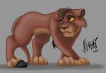 disney felid feral kovu lion male mammal naatti_(artist) pantherine signature solo the_lion_king 