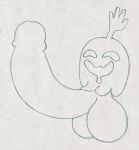  balls big_balls big_penis bodily_fluids cartoon_network drooling empty_eyes erection excited genitals ghost gigaboy graphite_(artwork) happy hi_five_ghost hi_res huge_balls huge_penis hyper hyper_balls hyper_genitalia hyper_penis male male_focus monochrome pencil_(artwork) penis regular_show saliva simple_background simplex solo spirit traditional_media_(artwork) white_background 