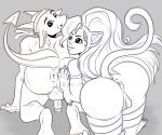  animal_humanoid anonymous_artist anthro anus big_butt butt capcom cat_humanoid darkstalkers dragon duo felicia_(darkstalkers) felid felid_humanoid feline feline_humanoid female genitals grin grope hand_on_butt hi_res human humanoid jake_ryuuzaki kneeling male male/female mammal mammal_humanoid my_furry_art nude penis seductive sketch smile surprised_expression video_games 