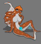  alicethedeer anthro circle female fully_shaded hi_res lizard nude orange_body orange_skin orange_tail pinup pose pupils reptile sai_(alicethedeer) scales scalie simple_background slit_pupils solo thick_butt thick_tail thick_thighs white_body white_skin 