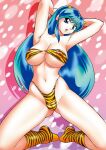  1girl highres horns lum okamoto_fujio oni oni_horns photoshop_(medium) solo urusei_yatsura 