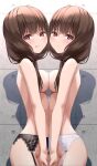  garter_belt iino_miko kaguya-sama_wa_kokurasetai_~tensai-tachi_no_renai_zunousen~ kiona nopan stockings symmetrical_docking tagme thighhighs topless 