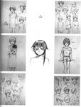  iwakura_lain monochrome serial_experiments_lain sketch tagme 