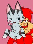  2018 animal_crossing anthro anthro_on_anthro anthro_penetrated anthro_penetrating anthro_penetrating_anthro balls blush canon_x_oc domestic_cat duo felid feline felis female female_penetrated four-pundo from_behind_position front_view fur furret genitals grey_body grey_fur joshy_furret lolly_(animal_crossing) male male/female male_penetrating male_penetrating_female mammal mustelid nintendo nude penetration penile penile_penetration penis penis_in_pussy pok&eacute;mon pok&eacute;mon_(species) pussy red_body red_fur sex stand_and_carry_position standing standing_sex stripes vaginal vaginal_penetration video_games 