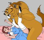  beast beauty_and_the_beast belle disney panze 