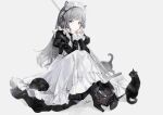  animal_ears chi4 heels maid neko nekomimi 