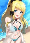  bikini cleavage princess_connect princess_connect!_re:dive sasaki_saren see_through swimsuits tagme 