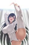  amasora_taichi anus censored leotard nopan pubic_hair pussy thighhighs 