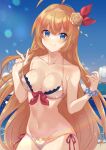  bikini miyakoto pecorine princess_connect princess_connect!_re:dive swimsuits undressing 