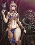  bikini_armor gun karosu_maker metroid samus_aran star_wars 