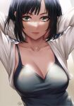  cleavage fubuki_(one_punch_man) hua-j one_punch_man tagme 