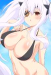  bikini_top bottomless erect_nipples senran_kagura swimsuits tagme yagyu_(senran_kagura) 