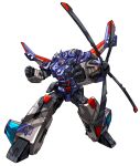  1boy clenched_hand decepticon galvatron glowing glowing_eyes looking_at_viewer makoto_ono mecha no_humans open_hand propeller red_eyes solo transformers transformers_shattered_glass white_background 