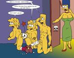  bart_simpson lisa_simpson maggie_simpson marge_simpson the_fear the_simpsons 