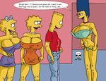  bart_simpson lisa_simpson maggie_simpson marge_simpson the_fear the_simpsons 