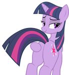  animated butt cutie_mark equine female feral friendship_is_magic hair horn horse looking_back mammal my_little_pony pink_hair pony purple_eyes purple_hair solo twilight_sparkle_(mlp) two_color_hair two_tone_hair unicorn unknown_artist 