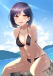  bikini cleavage maimaiko nijisanji shizuka_rin swimsuits wet 