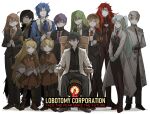  6+boys 6+girls a_(lobotomy_corporation) angela_(lobotomy_corporation) benjamin_(lobotomy_corporation) binah_(lobotomy_corporation) black_hair blonde_hair blue_hair blue_neckwear brown_hair chesed_(lobotomy_corporation) gebura_(lobotomy_corporation) green_hair green_neckwear hod_(lobotomy_corporation) hokma_(lobotomy_corporation) kan_(aaaaari35) lobotomy_corporation long_hair looking_at_viewer malkuth_(lobotomy_corporation) multiple_boys multiple_girls necktie netzach_(lobotomy_corporation) open_mouth purple_hair red_neckwear silver_hair tagme tiphereth_a_(lobotomy_corporation) tiphereth_b_(lobotomy_corporation) yesod_(lobotomy_corporation) 