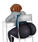  ass boku_no_hero_academia lord pantyhose seifuku skirt_lift tagme uraraka_ochako 