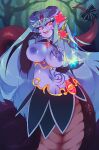  alipheese_fateburn breasts horns monster_girl monster_girl_quest nipples no_bra pointy_ears rtil tail tattoo 