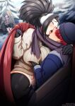  2boys 2girls beanie bench black_gloves black_hair blanket blue_sweater blush boku_no_hero_academia breast_grab breasts clitoris clothed_sex cold cum cum_in_pussy earmuffs eyebrows_visible_through_hair footprints french_kiss girl_on_top gloves grabbing hair_tie hat hetero jirou_kyouka kaminari_denki kiss large_breasts mountain multicolored_hair multiple_boys multiple_girls neocoill on_bench on_person panties pantyhose patreon_logo patreon_username penis ponytail pussy red_hair scar scarf scrunchie sex snow stealth_sex striped striped_sweater sweat sweater thighhighs todoroki_shouto tree two-tone_hair uncensored underwear vaginal veins veiny_penis watermark web_address white_hair white_panties yaoyorozu_momo 