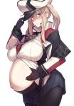  1girl belly breasts highres kantai_collection kuronyan pregnant skirt 