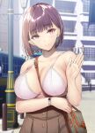  bra breast_hold cleavage gentsuki tagme 