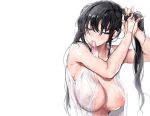  cum komi-san_wa_komyushou_desu. komi_shouko nipples no_bra ogata_mamimi open_shirt see_through 