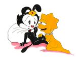  animaniacs dot_warner lisa_simpson tagme the_simpsons 