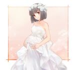  1777_kaki dress hibike!_euphonium hisaishi_kanade no_bra pregnant wedding_dress 