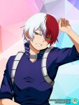  boku_no_hero_academia dakimakura_(medium) mitgard mitgard-knight red_hair todoroki_shouto white_hair 