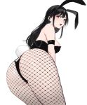  animal_ears ass bunny_ears bunny_girl fishnets miyabe_kiwi no_bra pantyhose tail 