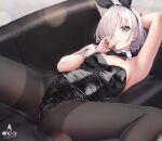  animal_ears bunny_ears bunny_girl cameltoe infinote no_bra pantyhose sashou_mihiro 