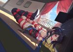  bondage choujigen_game_neptune no_bra noire pussy_juice thighhighs tokinohimitsu vibrator 