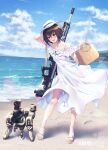  dress fukai_ryosuke gun skirt_lift summer_dress 