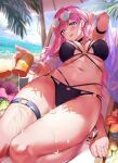  bikini cream garter megane monoto swimsuits 