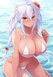  0yukiya0 bikini cameltoe erect_nipples kantai_collection megane musashi_(kancolle) swimsuits wet 