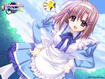  cleenex_tissue judgement_chime maid nishimata_aoi wallpaper 