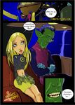  beast_boy comic comics-toons dc dcau okunev teen_titans terra 