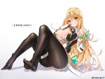  blonde_hair cawang hikari_(xenoblade) long_hair pantyhose xenoblade 