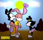  8horns animaniacs babs_bunny dot_warner tiny_toon_adventures yakko_warner 