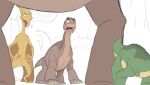  before bron brontosaurus caught dinosaur diplodocid don_bluth etta father female feral group hi_res kitsune2000 land littlefoot male parent pteranodon pteranodontid pterosaur reptile sauropod scalie shorty son the_land_before_time time young 