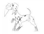  101_dalmatian_street 101_dalmatians 2021 aged_up animal_genitalia animal_pussy anus canid canine canine_pussy canis dalmatian disney dolly_(101_dalmatians) domestic_dog female feral genitals halbean looking_back mammal monochrome pussy simple_background sketch solo white_background 