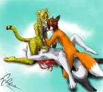  2021 alric_kyznetsov anna_(hunterx90) anthro arctic_wolf between_breasts black_body black_fur black_nose blonde_hair braided_hair braided_ponytail breast_fondling breast_grab breast_lick breast_play breast_squish breast_suck breasts brown_hair canid canine canis cheetah claws cunnilingus dekaisen digital_media_(artwork) dipstick_ears dipstick_tail eyebrows eyelashes facesitting facial_markings felid feline female female/female fondling fox fur gloves_(marking) group group_sex hair hand_on_breast happy happy_sex head_in_cleavage head_markings henrietta_(hunterx90) hi_res inner_ear_fluff leg_markings licking long_hair looking_pleasured male male/female mammal markings medium_breasts multicolored_ears multicolored_tail navel nude open_mouth oral orange_body orange_fur pawpads penetration prick_ears red_fox red_hair round_ears sex short_hair signature simple_background socks_(marking) spots spotted_body spotted_fur squish story story_in_description sucking teeth threesome toe_claws tongue tongue_out triangle_position tuft vaginal vaginal_penetration white_body white_fur wolf yellow_body yellow_fur 